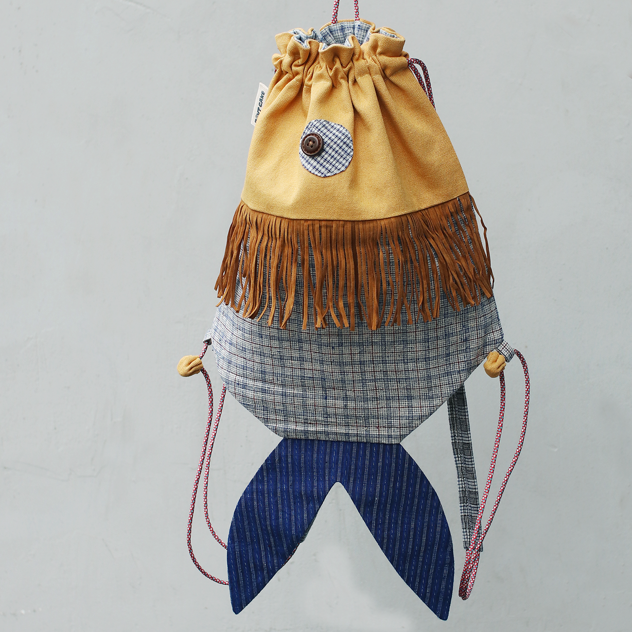 Fish Drawstring Backpack