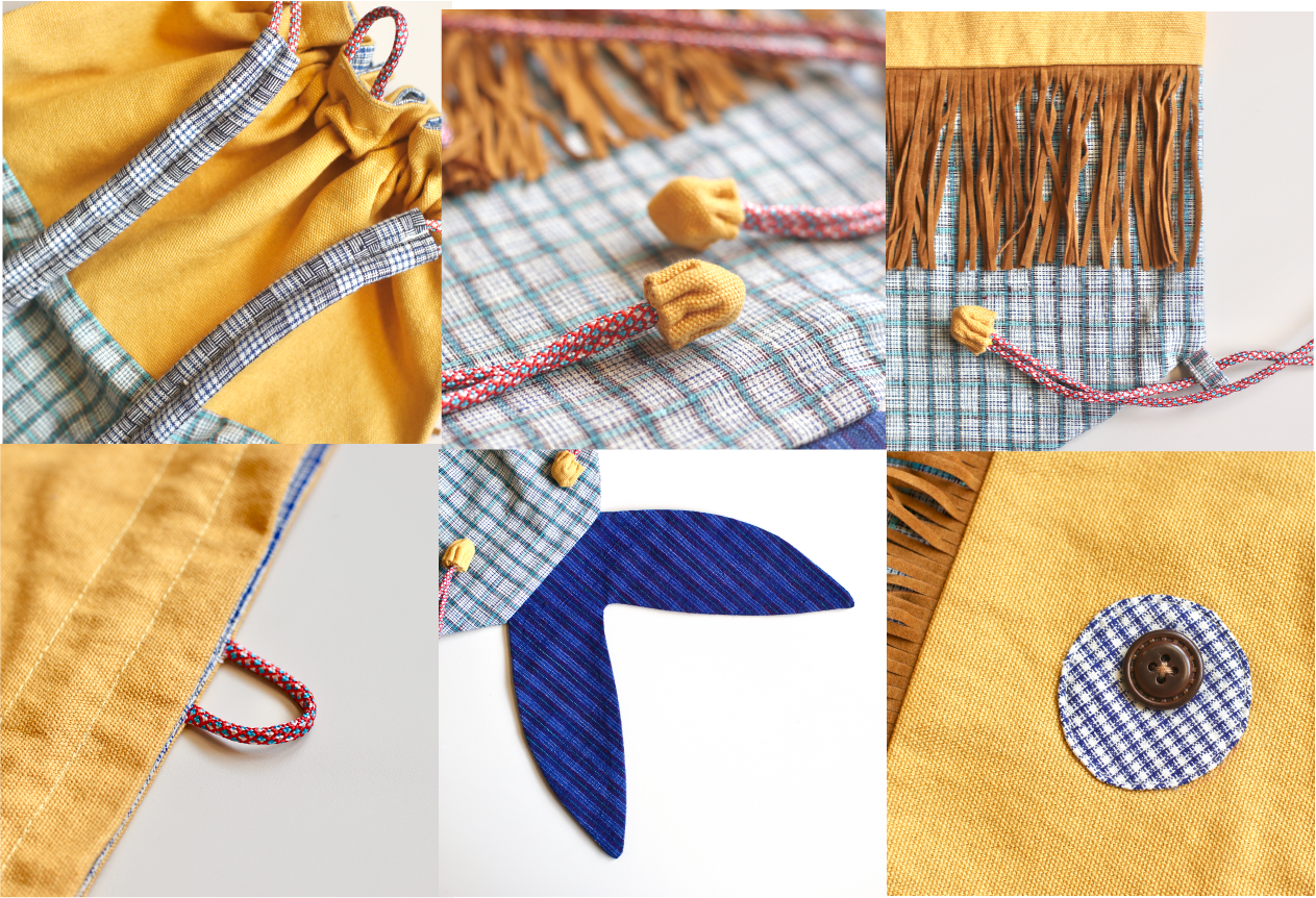 Fish Drawstring Backpack