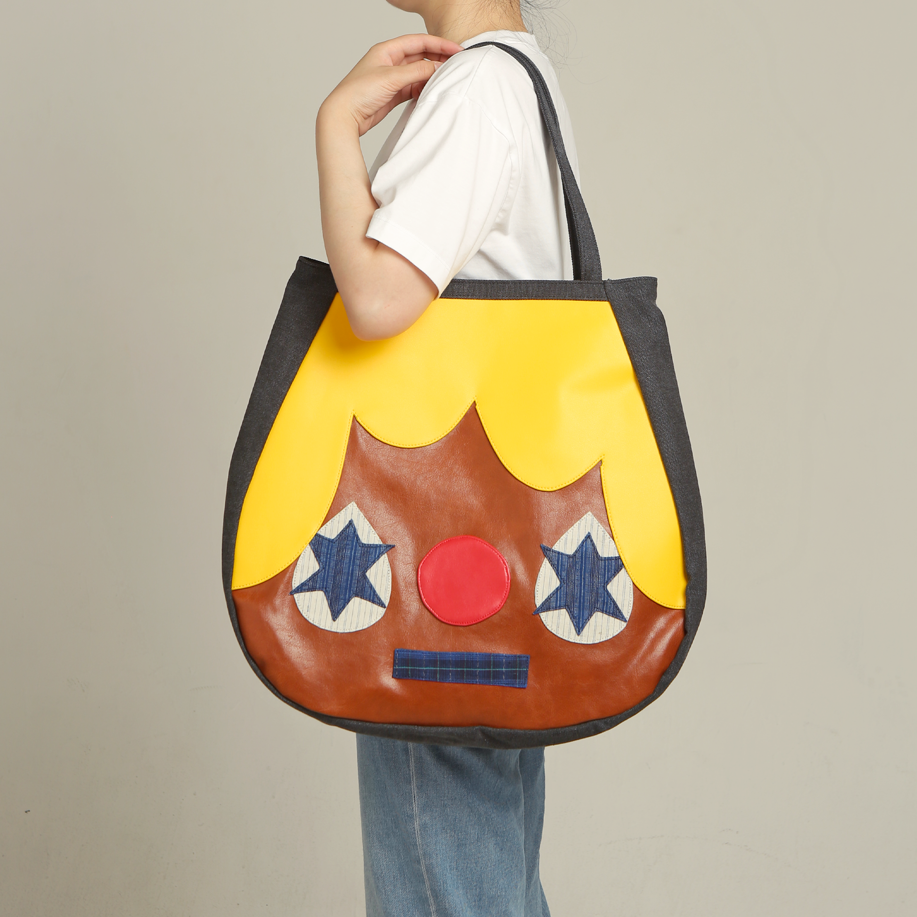 Big Funky Face Joey-yellow hair