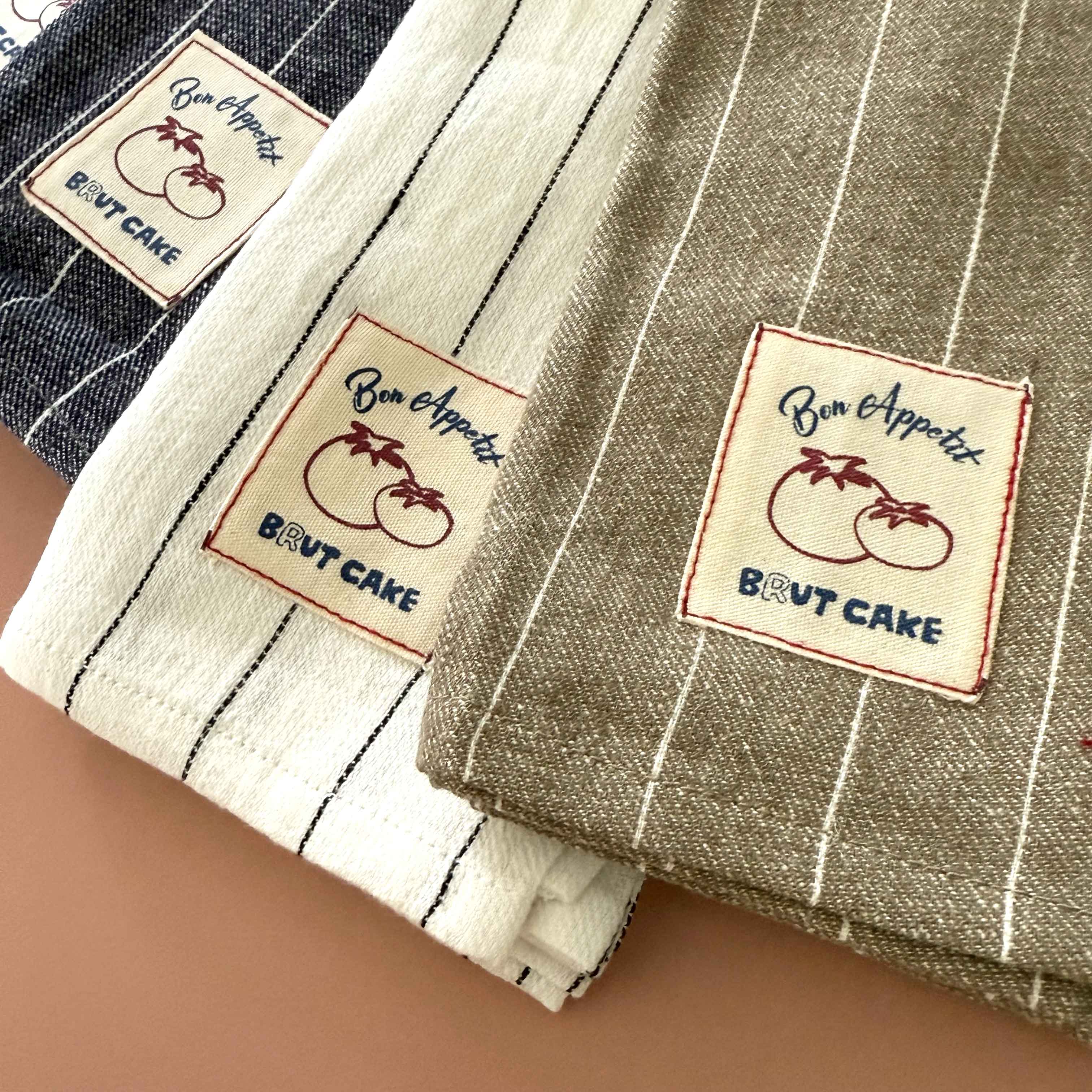 Linen Dining Napkin - Line