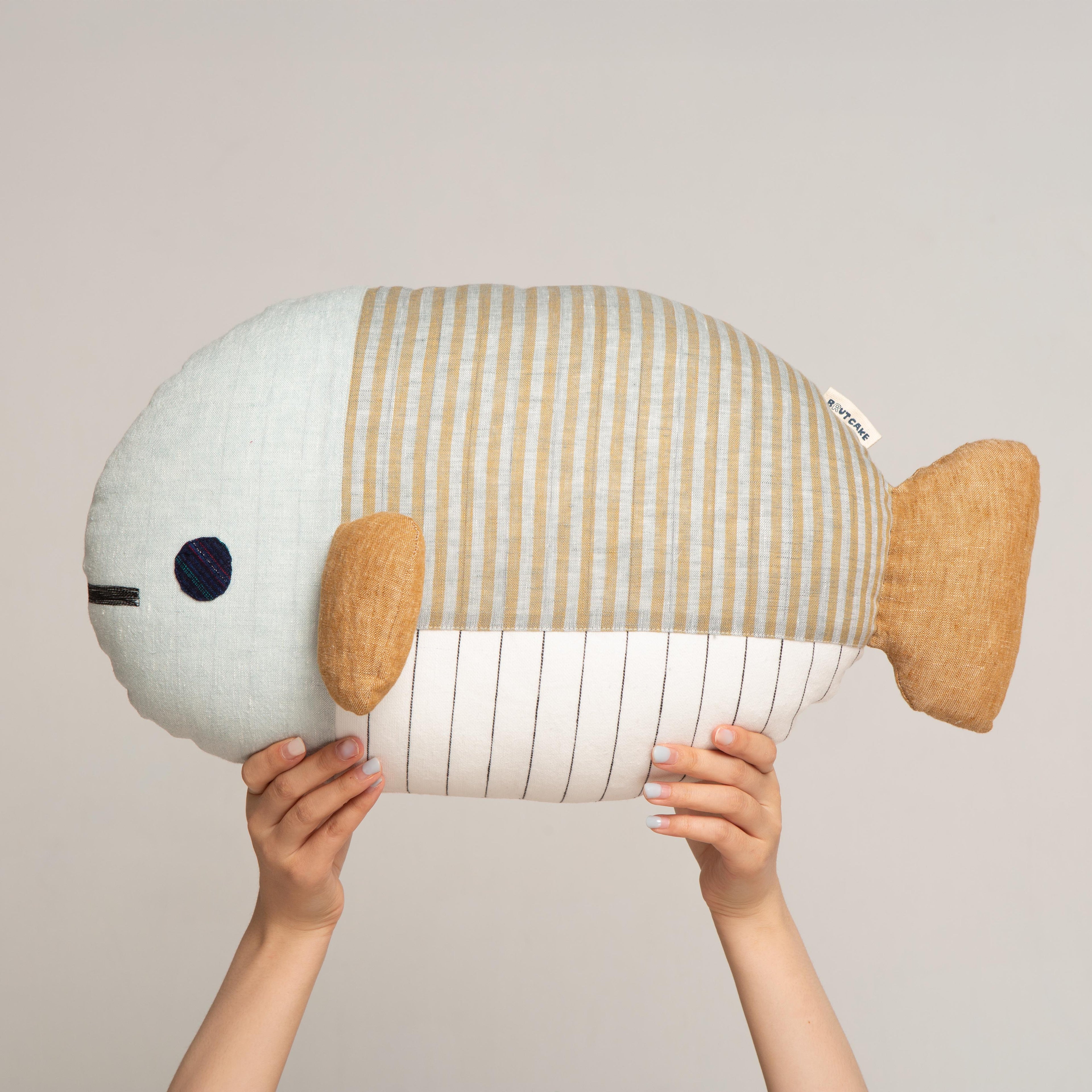 Lucky Fish - Puff Cushion