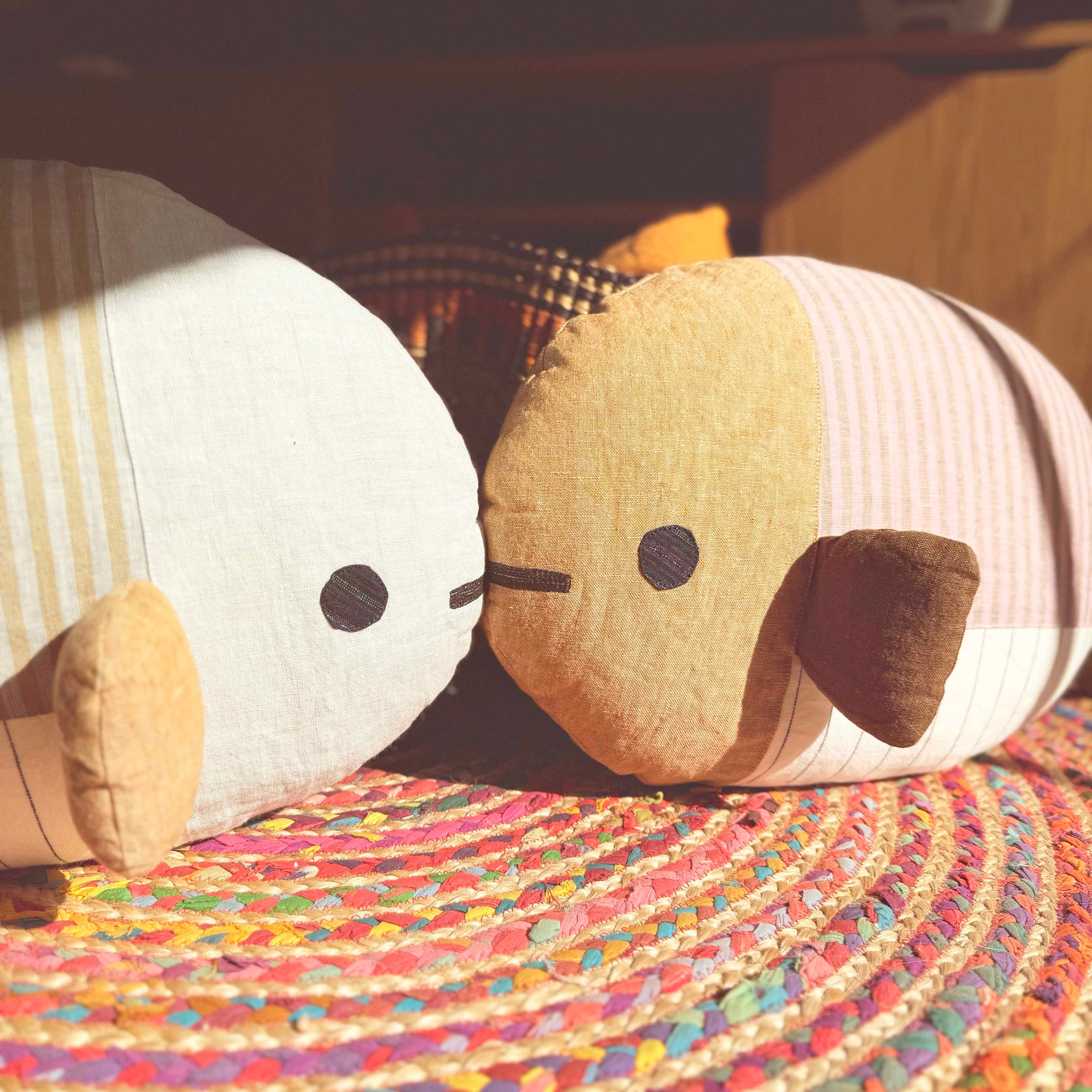 Lucky Fish - Puff Cushion