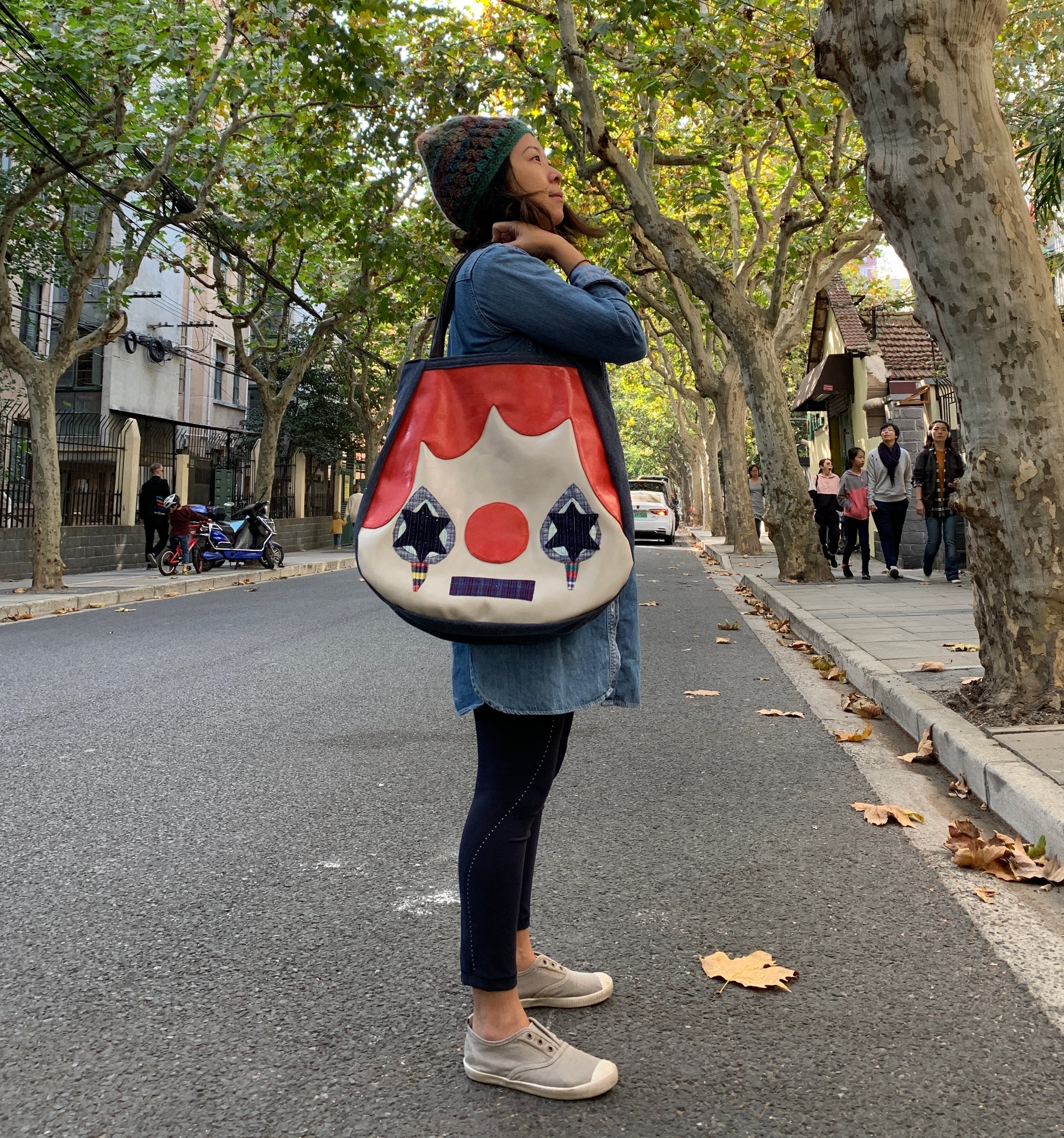 Big Funky Face Joey-red hair