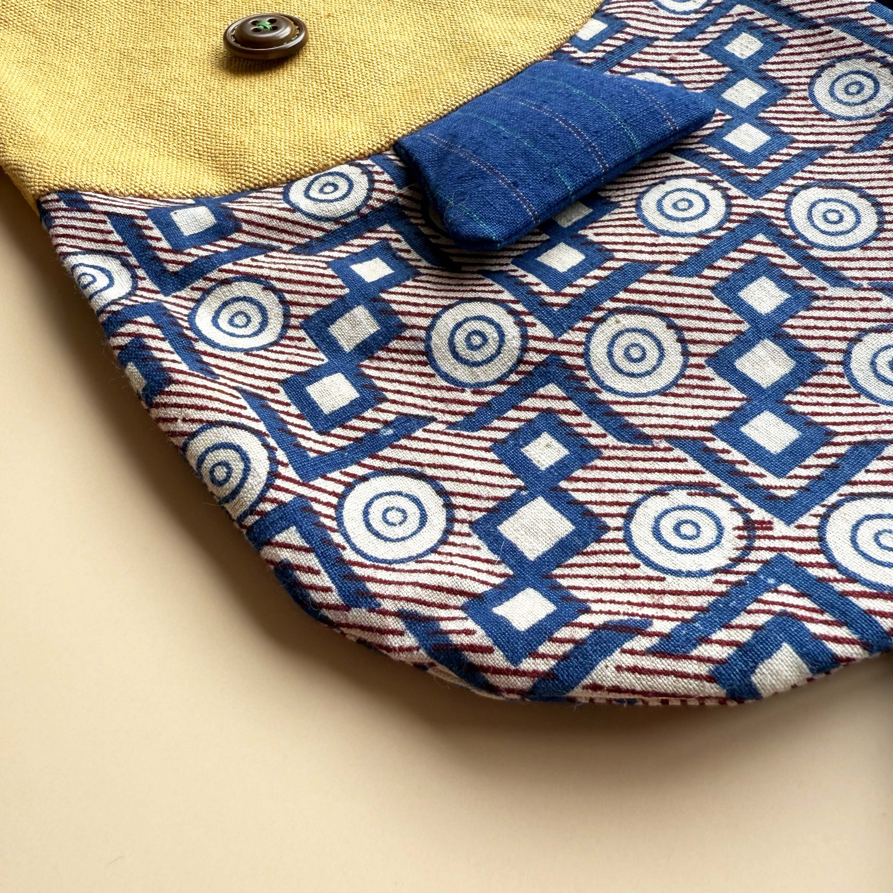 Fish Drawstring Pouch - Vintage Print Edition