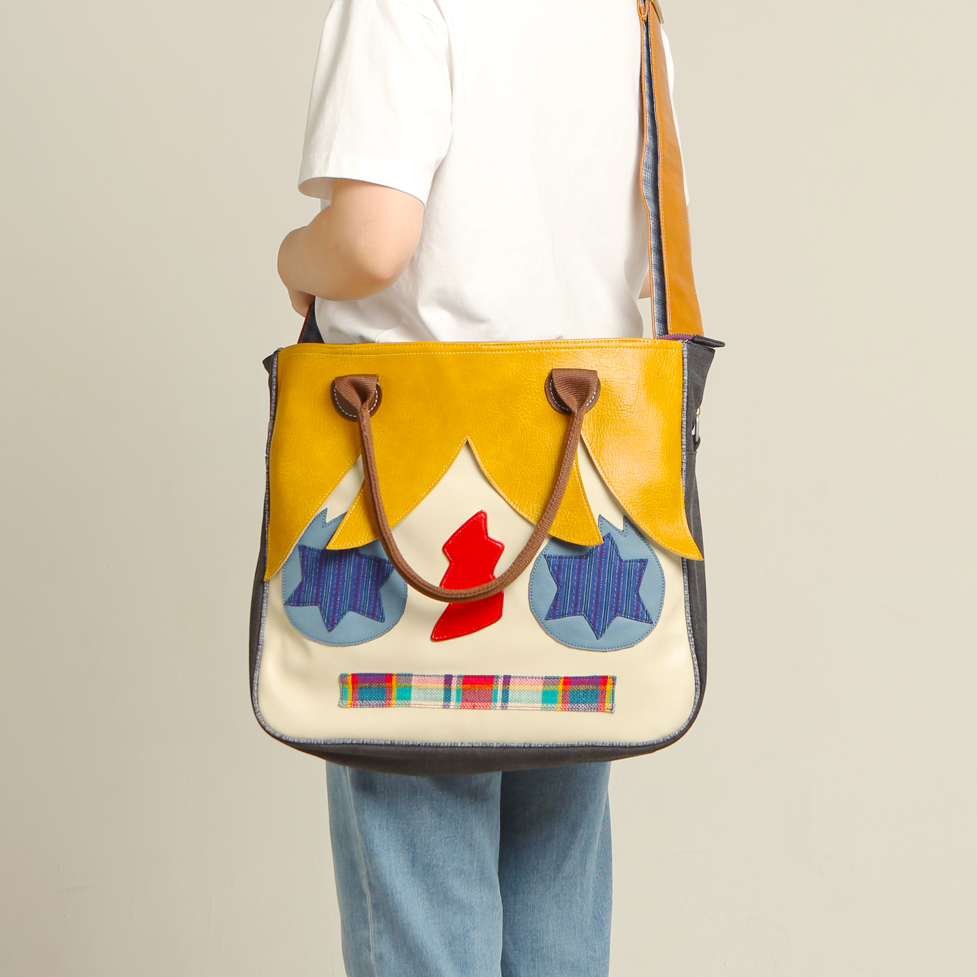 Square Funky Face - Jester