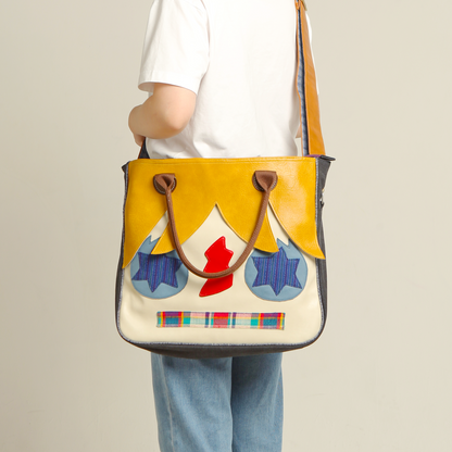 Square Funky Face - Jester