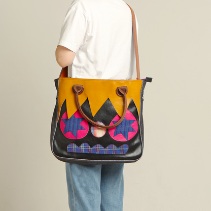 Square Funky Face - Spike