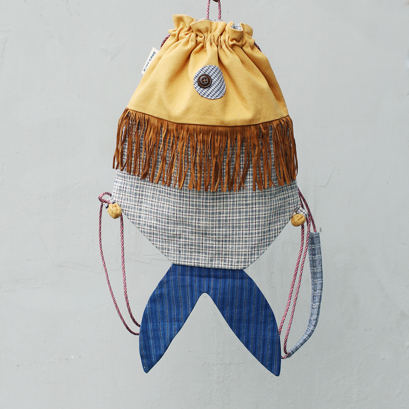 Fish Drawstring Backpack