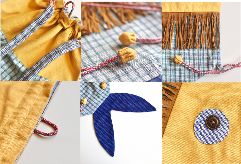 Fish Drawstring Backpack