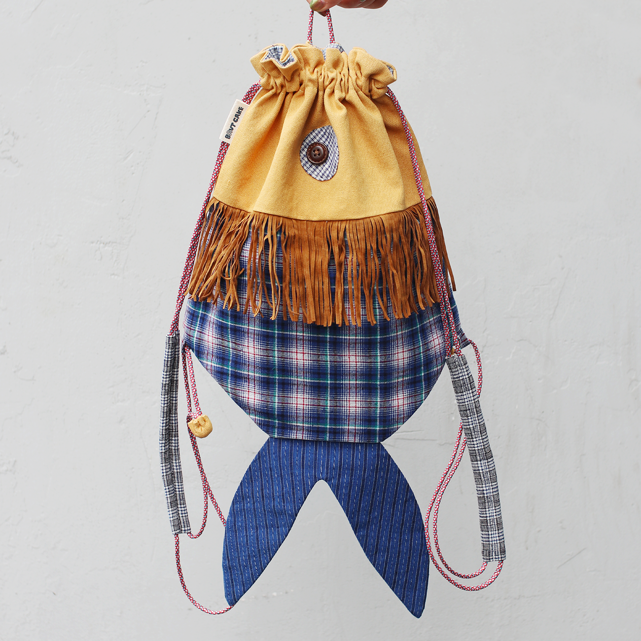 Fish Drawstring Backpack