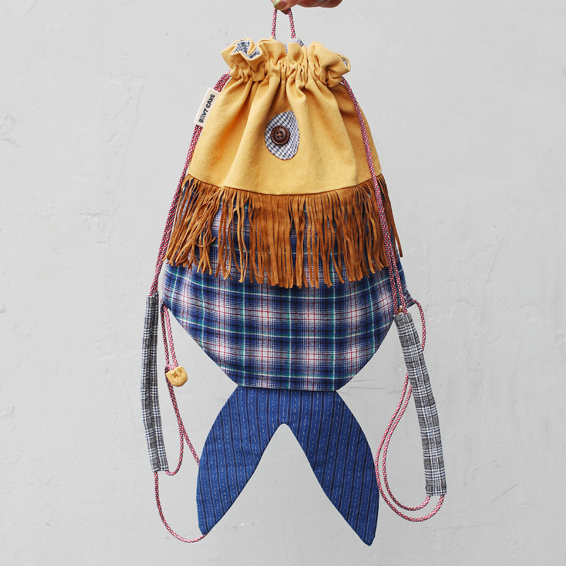 Fish Drawstring Backpack