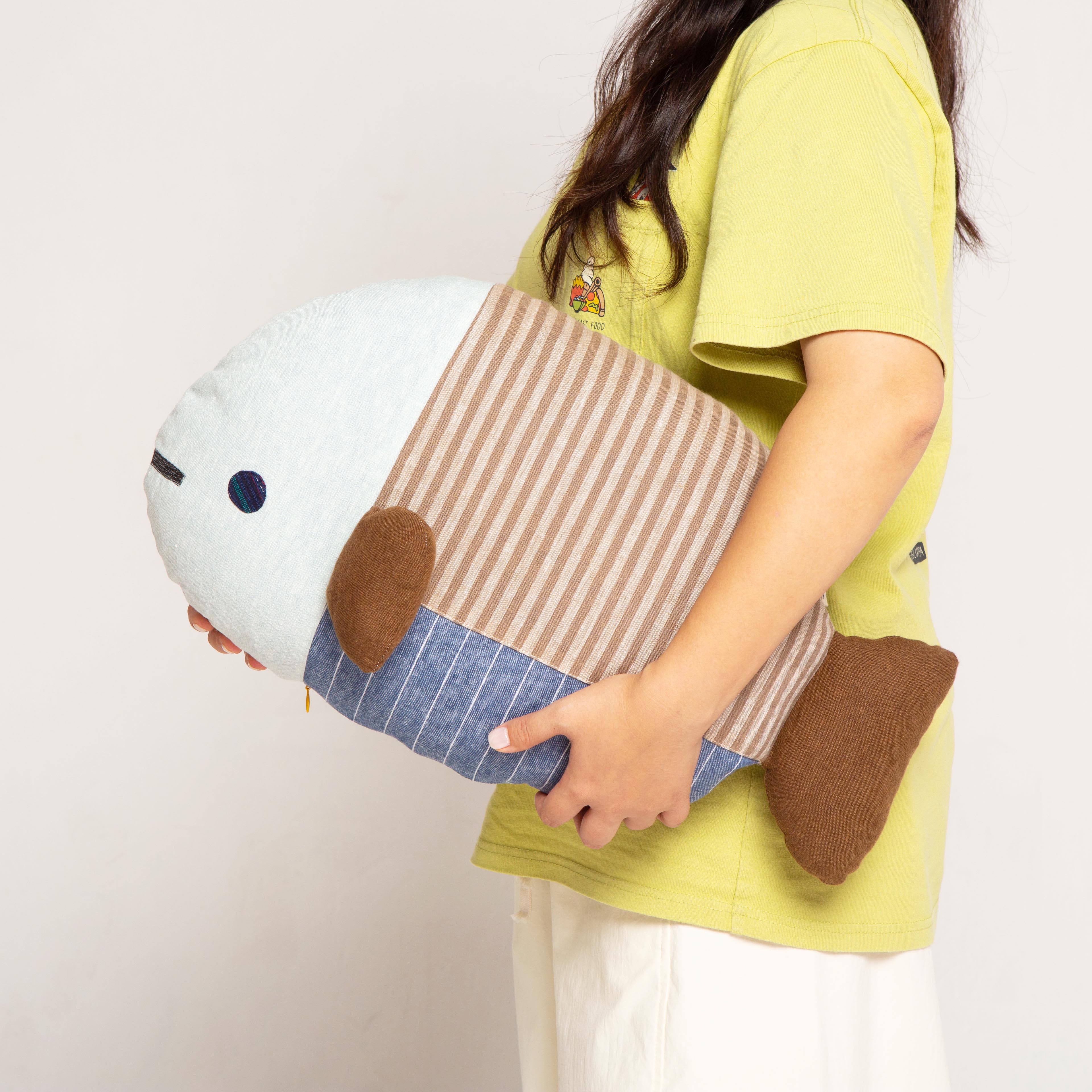 Lucky Fish - Puff Cushion