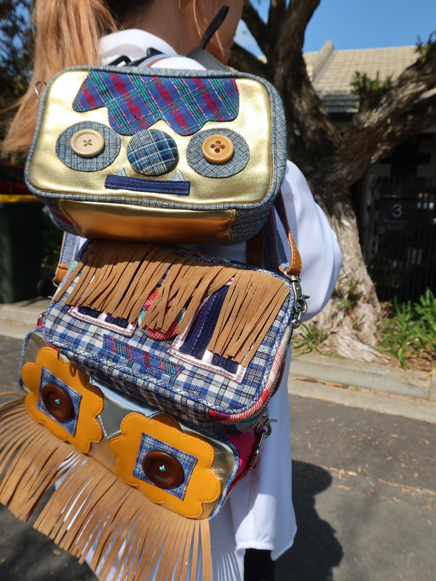 Mini Funky Face - Clementine