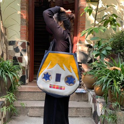 Big Funky Face Tory- white face