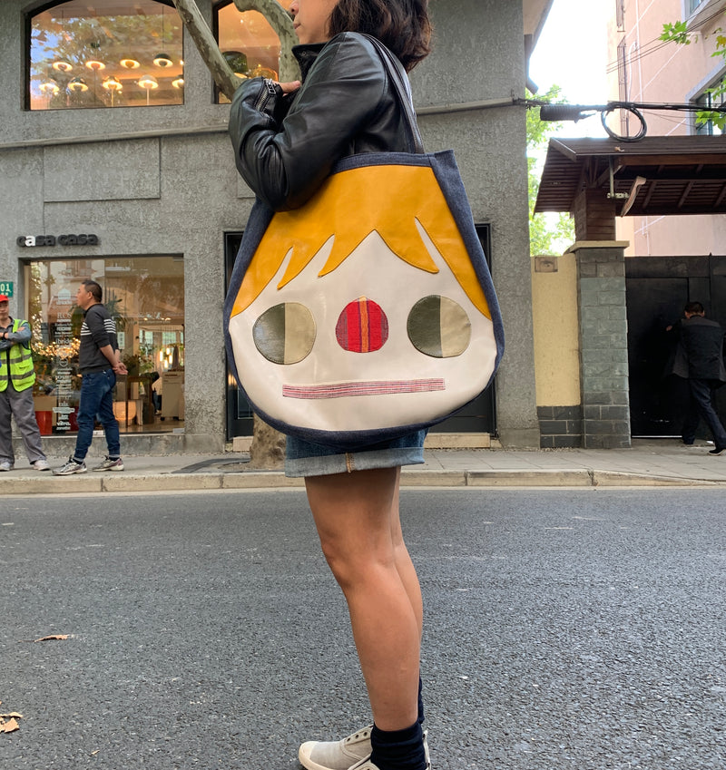 Big Funky Face Tory- white face