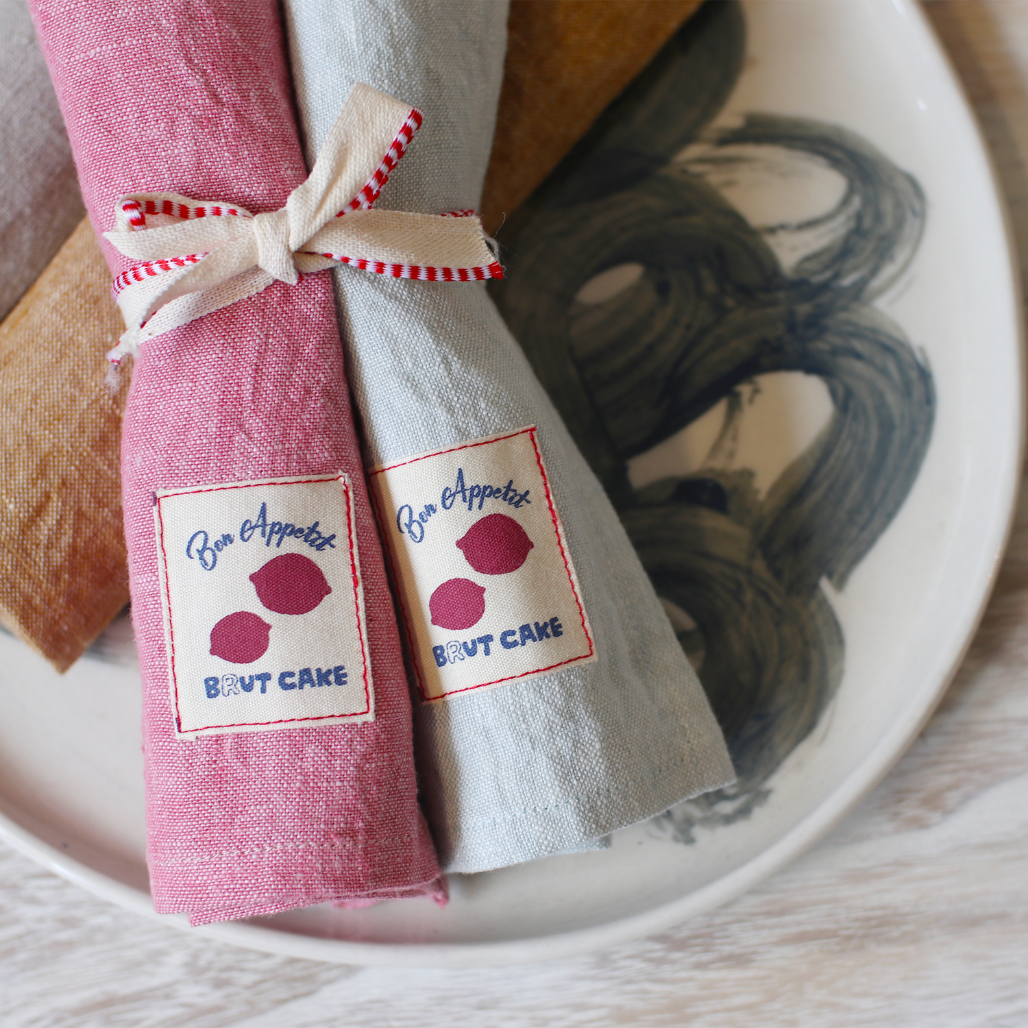 Linen Dining Napkin - Pure