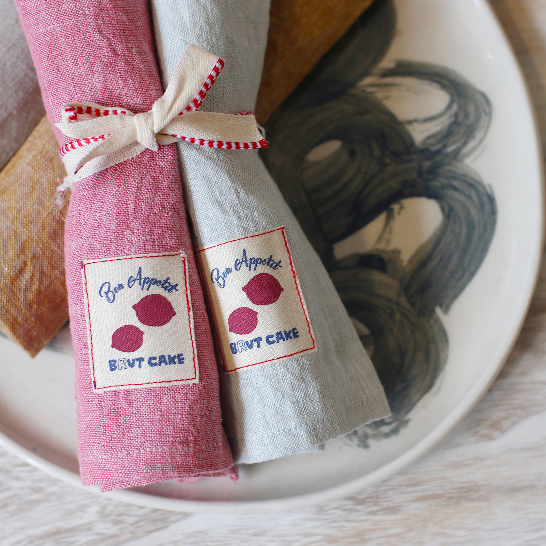 Linen Dining Napkin - Pure