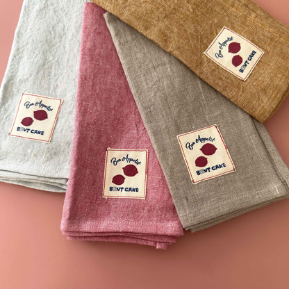 Linen Dining Napkin - Pure