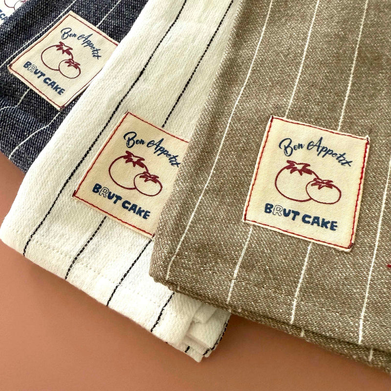 Linen Dining Napkin - Line