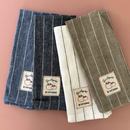 Linen Dining Napkin - Line