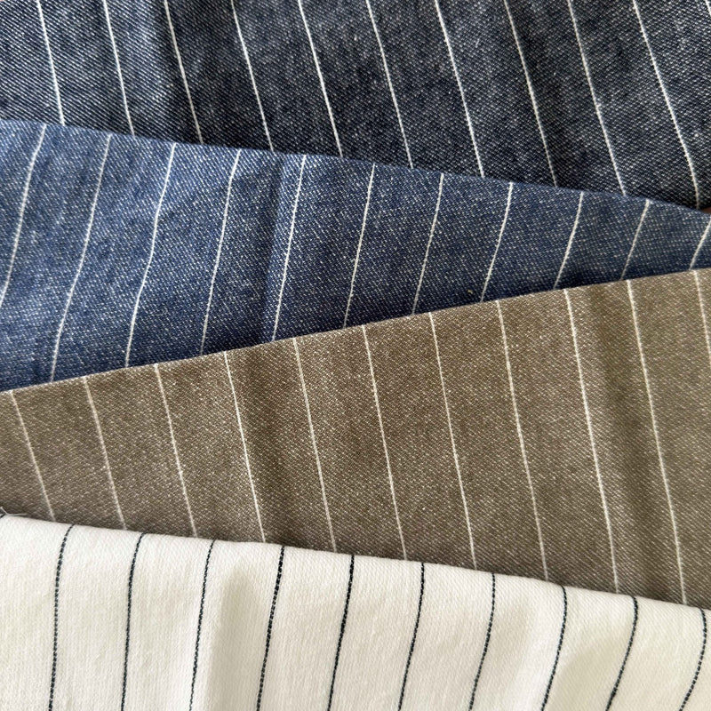 Linen Dining Napkin - Line