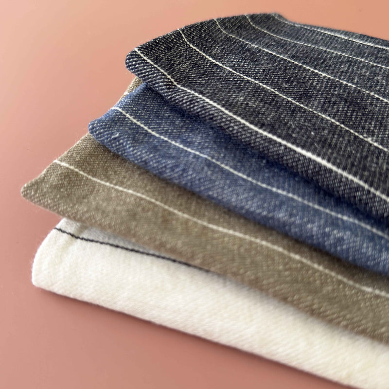 Linen Dining Napkin - Line