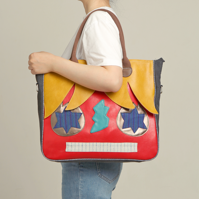 Square Funky Face - Jester