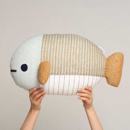 Lucky Fish - Puff Cushion