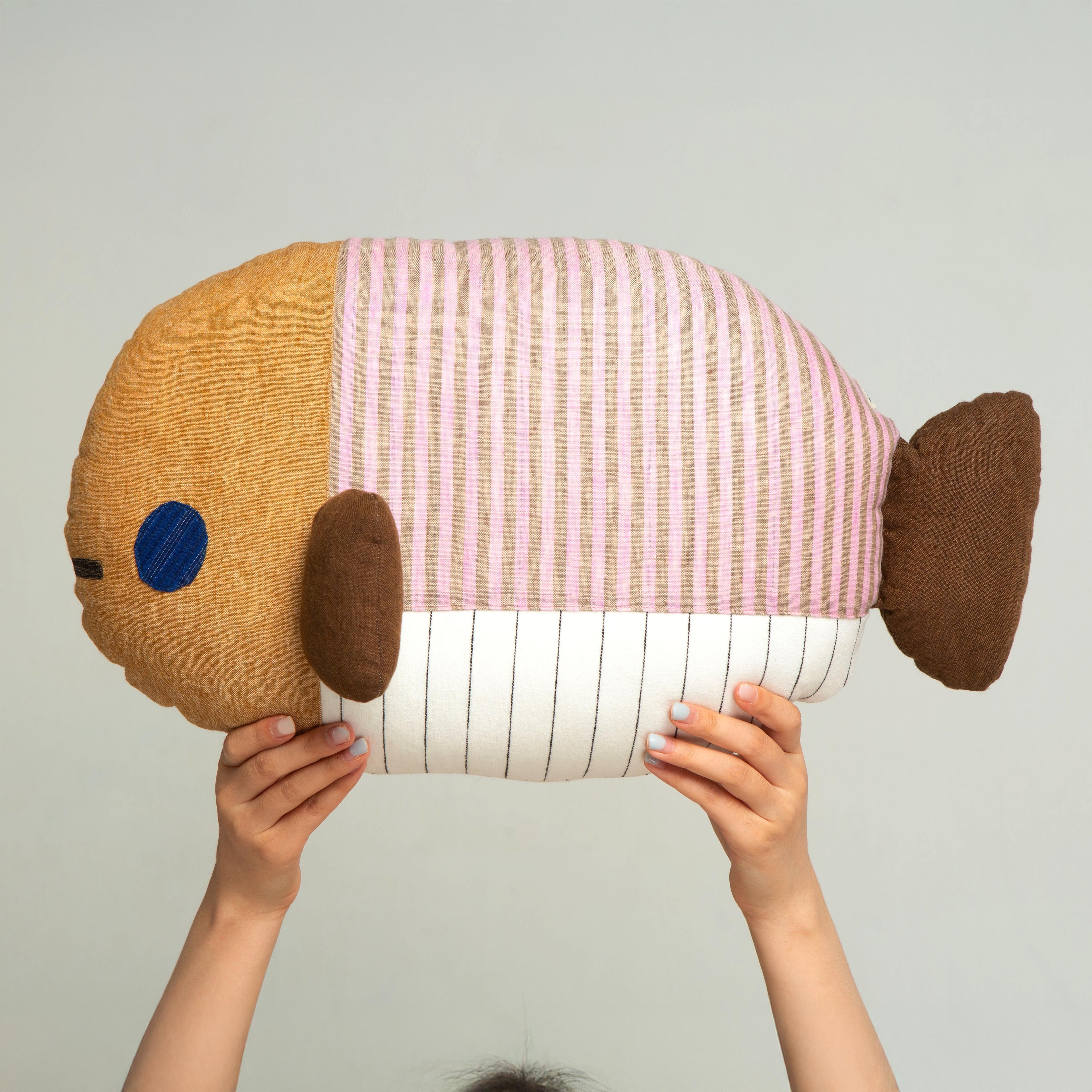 Lucky Fish - Puff Cushion