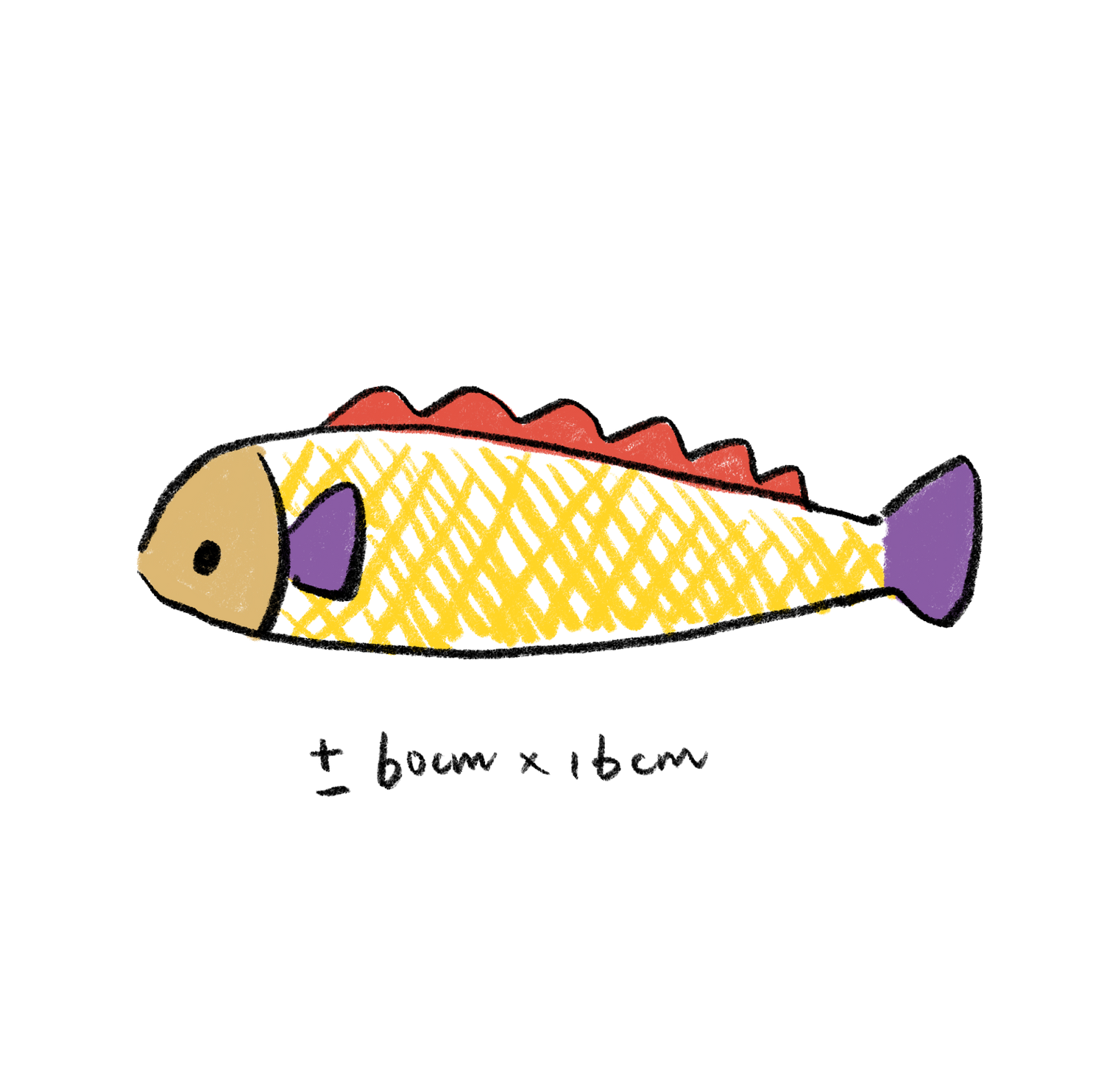 Lucky Fish - Finny Purple