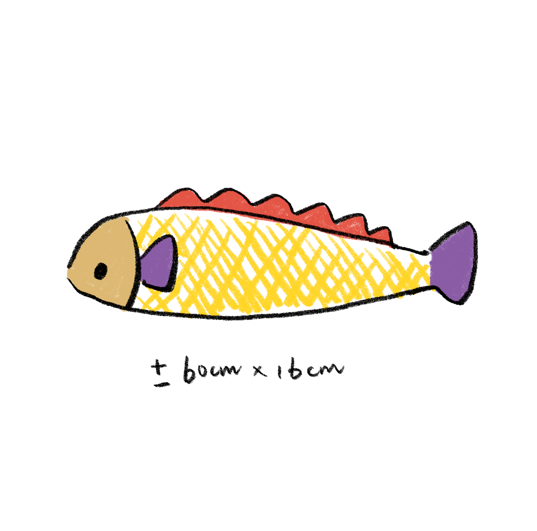 Lucky Fish - Finny Purple