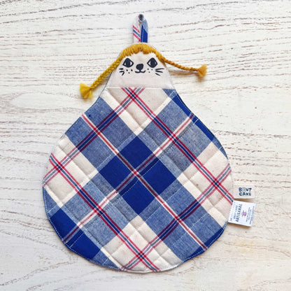 Pot Holder - Hair Stitch