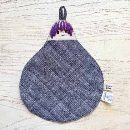 Pot Holder - Hair Stitch