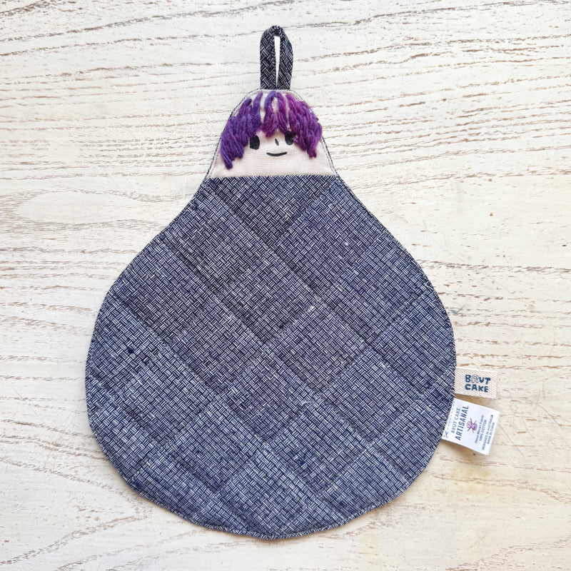 Pot Holder - Hair Stitch