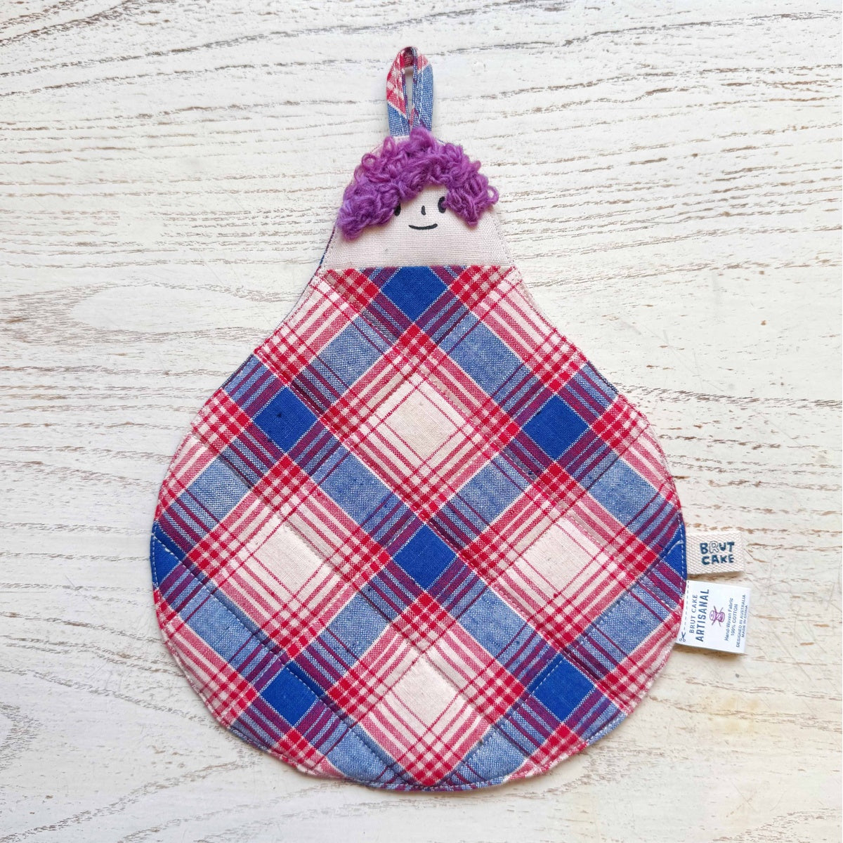Pot Holder - Hair Stitch