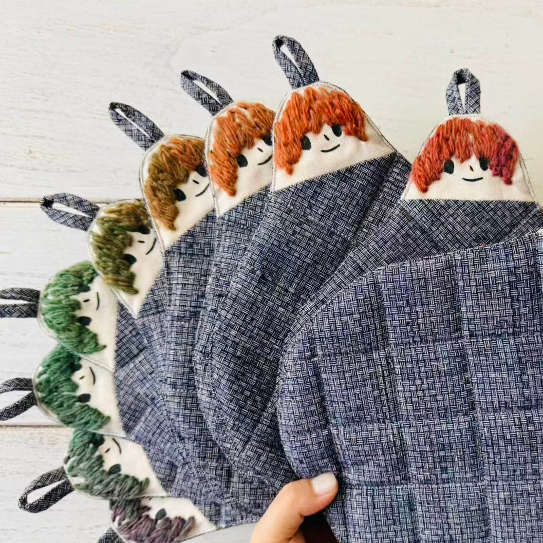 Pot Holder - Hair Stitch