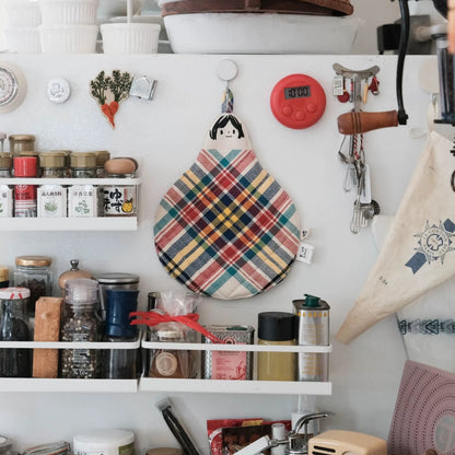 Pot Holder - Hair Stitch